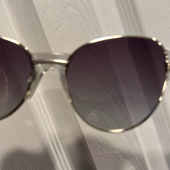 McQ Alexander McQueen MQ0001S-004 Clear Cateye Sunglasses - Picture 6 of 6
